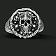 Заказать  3д дизайн череп моделирование риноцерос. Ксюша (xeniajewelry). Ярмарка Мастеров. . Кольца Фото №3
