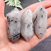 Фен-шуй и эзотерика handmade. Livemaster - original item Crystal: Natural quartz with black tourmaline sherl. Handmade.