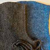 Аксессуары handmade. Livemaster - original item Knitted warm hat hood (Balaclava) unisex. Handmade.