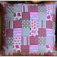 Лоскутная подушка в стиле Zara Home Cushion. Подушки. Цветная капуста (CauliflowerShop). Интернет-магазин Ярмарка Мастеров.  Фото №2