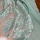 Органза с цветами и люрексом в сочетании с жаккардом . Ткани. Ткани. Эксклюзивные ткани made in ITALY. Ярмарка Мастеров.  Фото №4