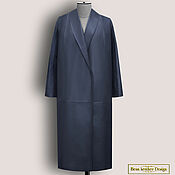 Одежда handmade. Livemaster - original item Gutfiya raincoat made of genuine leather/suede (any color). Handmade.