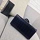 Order Women's shopping bag, crocodile leather, in dark blue. SHOES&BAGS. Livemaster. . Classic Bag Фото №3