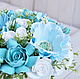 flowers in pots. turquoise. Composition. florist_lyudmila. Online shopping on My Livemaster.  Фото №2