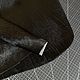 Мех коровы италия - jet black, натуральная кожа с ворсом, Арт 9056, Кожа, Белгород,  Фото №1