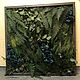 Картина из стабилизированных растений 1х1 м, Стабилизированный мох, Москва,  Фото №1