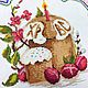 Рушнички к Пасхе "Пасхальный кулич". Пасхальные сувениры. творча майстерня Лілії Зварич (tviy-ryshnik). Ярмарка Мастеров.  Фото №6
