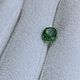 Цаворит в огранке овал 1,55  ct. Минералы. Ризориус  магазин натуральных камней. Интернет-магазин Ярмарка Мастеров.  Фото №2