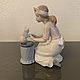 Винтаж: LLADRO  6087 фарфоровая статуэтка Ветеринар. Статуэтки винтажные. Коллекция Frau Burd. Ярмарка Мастеров.  Фото №6