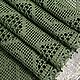 Вязаная дорожка на стол. Зеленая дорожка крючком. Декоративные салфетки. Марья-кружевница. Вязание для дома (mariya-knitting). Ярмарка Мастеров.  Фото №9