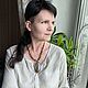 Кулон "Пустынные травы" пейзажный агат, пейзажная яшма. Кулон. Svetlana Revina. Ярмарка Мастеров.  Фото №10