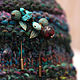 Small brooch-pins turquoise-berry for scarf Snood tippet coat. Brooches. Ritasdreams (ritasdreams). My Livemaster. Фото №5