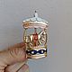 Брошь Курусель. Брошь-булавка. Vintage & Jewelry by Ev. Ivanovskaia. Интернет-магазин Ярмарка Мастеров.  Фото №2