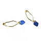 Lapis lazuli earrings, blue lapis lazuli earrings 'Frivolity'. Earrings. Irina Moro. My Livemaster. Фото №4
