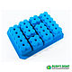 Силиконовая форма "Лего". Формы. Bushy Soap&Candles. Интернет-магазин Ярмарка Мастеров.  Фото №2