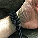 Браслет из паракорда с бусинами. Оберег. Веселый Викинг. Интернет-магазин Ярмарка Мастеров.  Фото №2