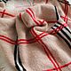 Косынка,  платок Burberry. Косынки. Гульнара Бакирова Вязаные аксессуары. Ярмарка Мастеров.  Фото №4
