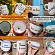 A smooth mug with the inscription The son of my mother's friend inside slurp. Mugs and cups. DASHA LEPIT | Ceramic tableware (dashalepit). My Livemaster. Фото №12