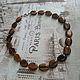 Beads Tiger eye beads charm. Beads2. Diamant of Happiness. Online shopping on My Livemaster.  Фото №2