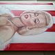 Painting Portrait of Marilyn Monroe 50*60 cm. Pictures. Ermolaeva Olesya. My Livemaster. Фото №5