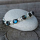 Silver bracelet with Labrador 'Serenity' silver 925. Bead bracelet. The inspiration of nature in stones. My Livemaster. Фото №4