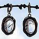Заказать Серьги "Ледяной дождь". Терехина Ольга (CreativeJewelry). Ярмарка Мастеров. . Серьги классические Фото №3