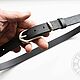 Ремень кожаный женский Ярко-красная гладкая лаковая кожа Ручная работа. Ремни. кожаных дел мастер Андрей (wesmont). Ярмарка Мастеров.  Фото №5
