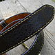 Men's belt made of Buffalo leather. Straps. Marik Leather Craft. Online shopping on My Livemaster.  Фото №2
