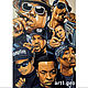 Картина Эминем Тупак Шакур 90-е Rap Hip Hop Снуп Догг Ice Cube, Eazy-е, Картины, Краснодар,  Фото №1