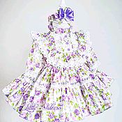 Платье: Комплект "Карамель" цветочные мечты