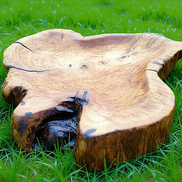 Посуда ручной работы. Ярмарка Мастеров - ручная работа Блюдо: Инжир. Handmade.
