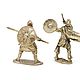 Soldiers figurines, warriors, brass, 7-8 cm. Figurine. Master Lihman. My Livemaster. Фото №6