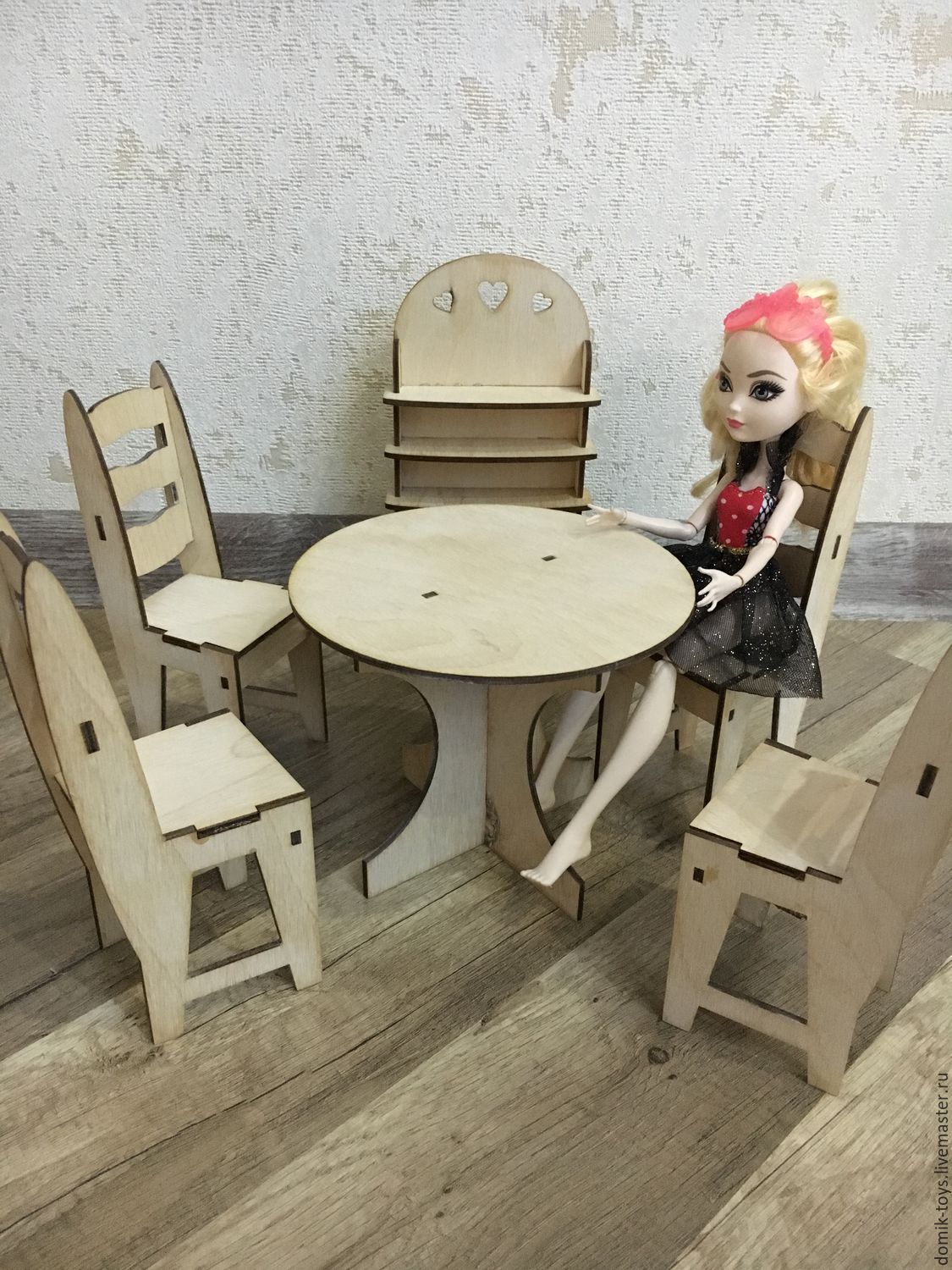 столовая мебель для кукол