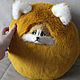Round pillow Fox interior, Pillow, Moscow,  Фото №1