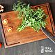 Доска разделочная "HELLO KITCHEN". Разделочные доски. HOLYWOOD. Интернет-магазин Ярмарка Мастеров.  Фото №2