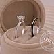 Помолвочное кольцо с бриллиантом 1 карат. Кольцо помолвочное. FROLOF JEWELRY. Ярмарка Мастеров.  Фото №12