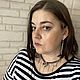 Заказать  Вечная любовь. Tori Jewelery. Ярмарка Мастеров. . Бусы Фото №3