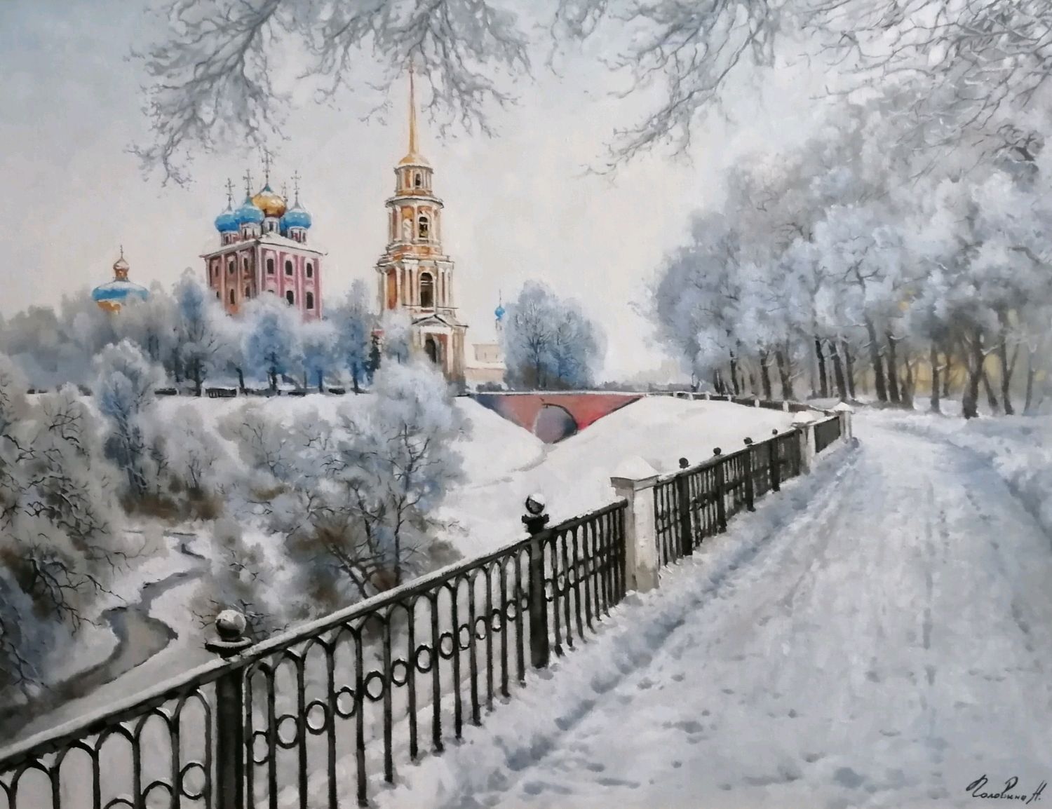 Рязанский кремль рисунок - 66 фото
