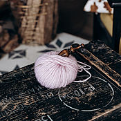 Материалы для творчества handmade. Livemaster - original item 1,75 mm iron crochet hook with wooden handle (cedar) K221. Handmade.