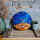 Interior clock 'Mountain landscape' loft decor. Watch. tesso. Online shopping on My Livemaster.  Фото №2