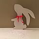 Кролик. Новогодние сувениры. Little House Decor. Ярмарка Мастеров.  Фото №4