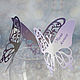 Place cards 'Butterflies colored', Card, Moscow,  Фото №1