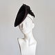 Шляпка велюровая "Delicacy". Шляпы. 'Ariadne's thread' (ariadna_hats). Ярмарка Мастеров.  Фото №5