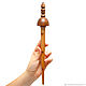 Tibetan support Spindle for spinning Siberian ELM Hardwood #B29. Spindle. ART OF SIBERIA. Online shopping on My Livemaster.  Фото №2