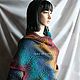 Заказать Шарф, палантин из шерсти "Октарин". IRINA GRUDKINA Handmade Knitwear. Ярмарка Мастеров. . Палантины Фото №3