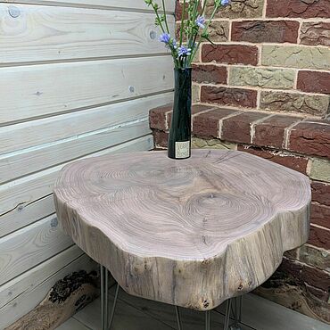 Для дома и интерьера ручной работы. Ярмарка Мастеров - ручная работа Стол из дерева.Гармония.Карагач.. Handmade.