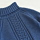 Children's knitted sweater with a high collar. Merino 100%. Sweaters and jumpers. Olgamusinaekb. My Livemaster. Фото №5
