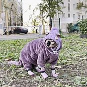 Зоотовары handmade. Livemaster - original item Cat clothes Plush jumpsuit 