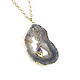 Geode agate pendant with amethyst 'Amethyst' agate pendant to buy. Pendants. Irina Moro. Online shopping on My Livemaster.  Фото №2
