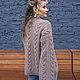Заказать Свитер вязаный, узор "косы". Knitting by Natali. Ярмарка Мастеров. . Свитеры Фото №3